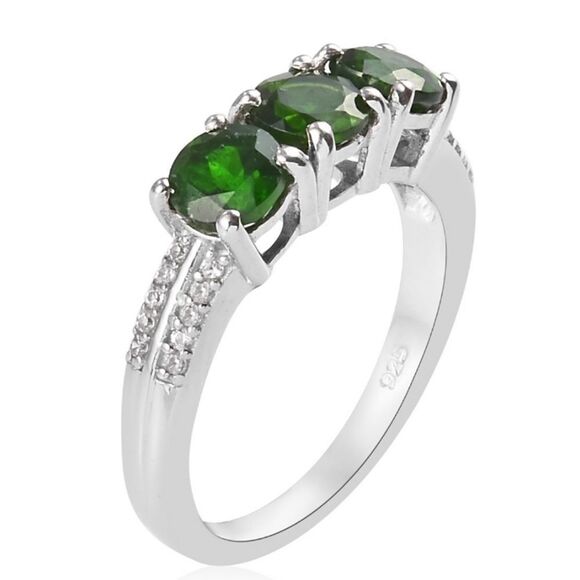 Russian Diopside Ring  - Picture 7 of 16